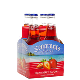 Seagrams Strawberry Daiquiry 4pk bottles