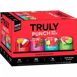Truly Punch Mix, 12oz cans, 12pk.