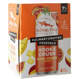 Dogfish Head Vodka Crush - 4 pack 12oz