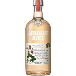 ABSOLUT - JUICE STRAWBERRY - .750L