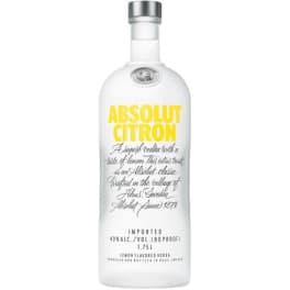 ABSOLUT - CITRON VODKA - 1.75L