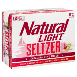 NATURAL LIGHT SELTZER - CATALINA 12PK - 12 OZ