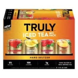 Truly Iced tea mix 12PK can