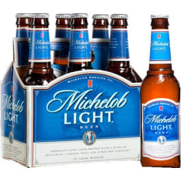 MICH LIGHT6PK - 12OZ BOTTLE