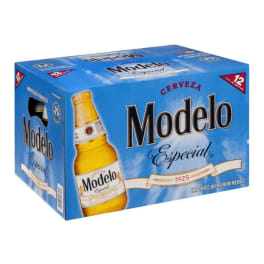 Modelo Especial 12 pack bottle