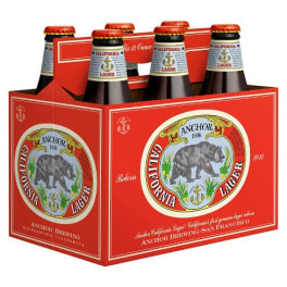 Anchor California Lager 6 pack bottle