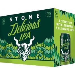 Stone Delicious IPA 12 pack bottle