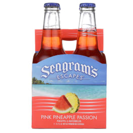 Seagram's Escapes Pink Pineapple Passion - 4 bottles / 11.2oz