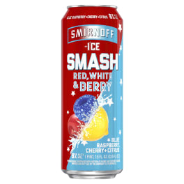 Smirnoff Ice Smash Red White & Berry Flavored Malt Beverage - 1 can / 16oz