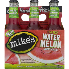 Mike's Hard Watermelon Lemonade Seltzer - 6 bottles / 12oz