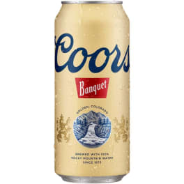 Coors Banquet Lager - 1 can / 16oz
