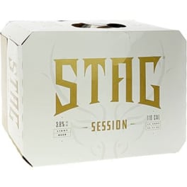 Stag Session Beer - 12 cans / 12oz