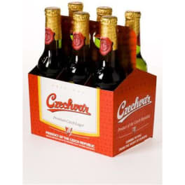 CZECHVAR LAGER 6 PK