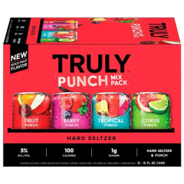 TRULY PUNCH MIX PACK 12 PK