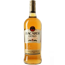 BACARDI GOLD RUM 1.0L