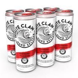 WHITE CLAW RASPBERRY 6 PK
