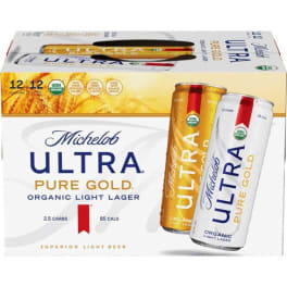 MICHELOB ULTRA PURE GOLD 12 PK CAN