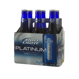 BUD LIGHT PLATINUM NR 6 PK