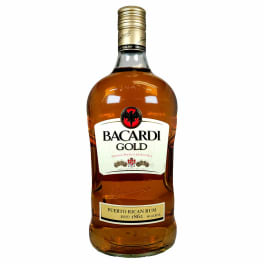 BACARDI GOLD GLASS 1.75L
