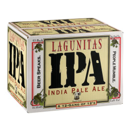 LAGUNITAS IPA 12 OZ 12PK BTL