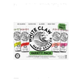 White Claw Hard Seltzer Variety Pack 12 pack can