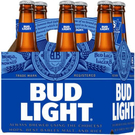 Bud Light 6 Pack Bottle