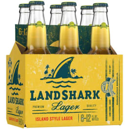 LandShark Lager 6 Pack Bottle