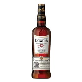 Dewar's 12 Year Blended Scotch Whisky 750ml