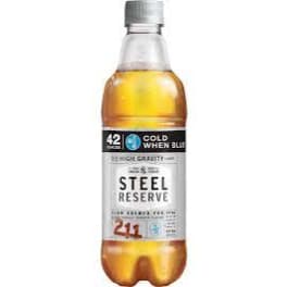Steel Reserve 42 oz bottle
