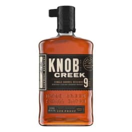 Knob Creek Single Barrel Bourbon Whiskey 750 ml