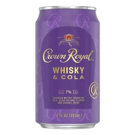 Crown Royal Whiskey & Cola 12 oz can