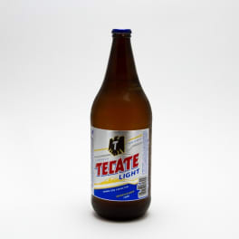 Tecate Light 40 oz bottle