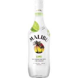 Malibu Lime Flavored Rum - 750mL