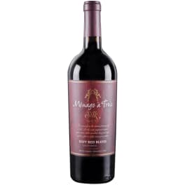 Menage A'Trois Silk Soft Red Wine Red Blend - 750mL Menage a Trois