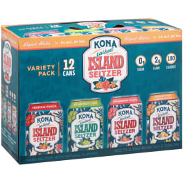 Kona Spiked Island Seltzer - 12 cans / 12oz