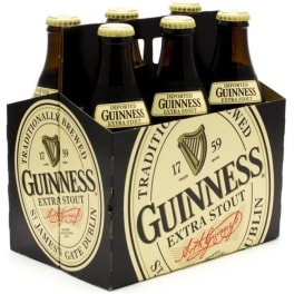 Guinness Extra Stout - 6 bottles / 12oz