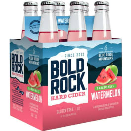 Bold Rock Watermelon Cider - 6 bottles / 12oz