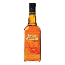 Evan Williams Fire Cinnamon Whiskey Bourbon - 750mL