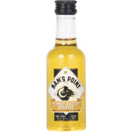 Ram's Point Peanut Butter Flavored Whiskey - 50mL