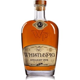 WhistlePig Farm 10 Year Old Striaght Whiskey Rye - 750mL Whistlepig
