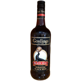 Goslings Black Seal Dark Rum - 750mL