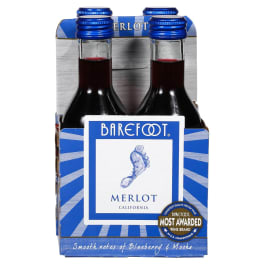 Barefoot Merlot - 4 Pack