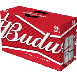 Budweiser - 24 cans / 12oz