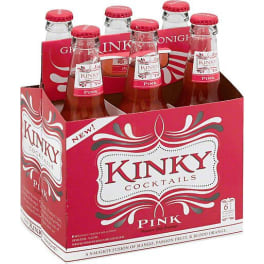 Kinky Pink Cocktails - 6 bottles / 12oz
