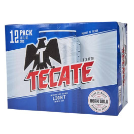 Tecate Light - 12 cans / 12oz