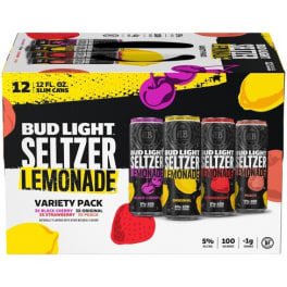 BUD LIGHT LEMONADE SELTZER 12 PK