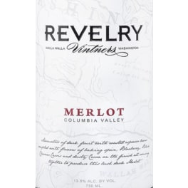 Revelry Merlot Vintners Columbia Valley 2017 750ml