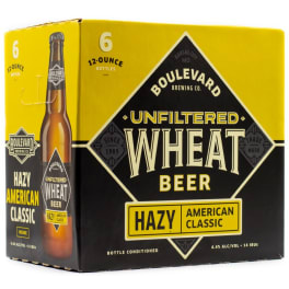 Boulevard Unfiltered Wheat - 6 pack can / 12oz