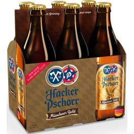 Hacker Pschorr Munich Gold - 6 pack bottle / 12oz