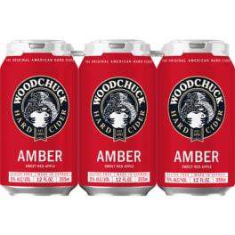 Woodchuck Amber - 6 pack can / 12oz